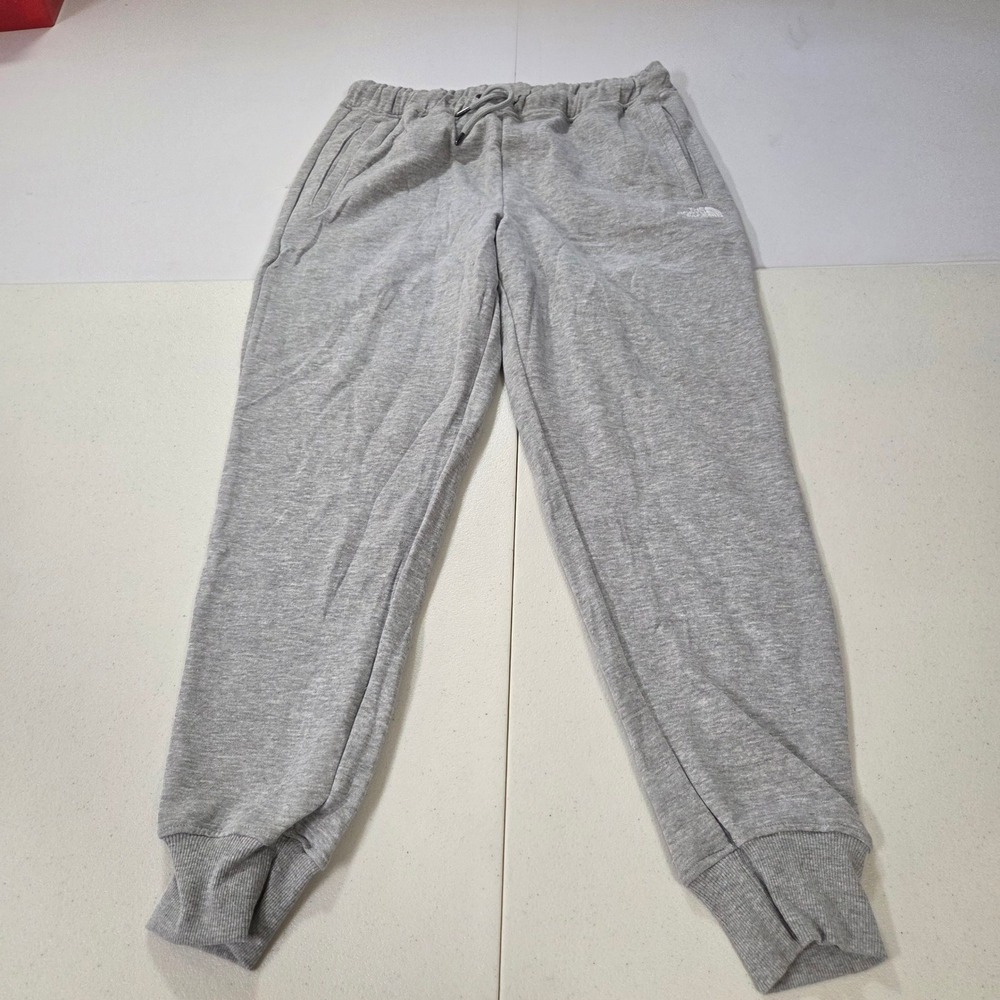 The North Face Womens Circular Design Jogger Sweatpants Heather Grey Medium